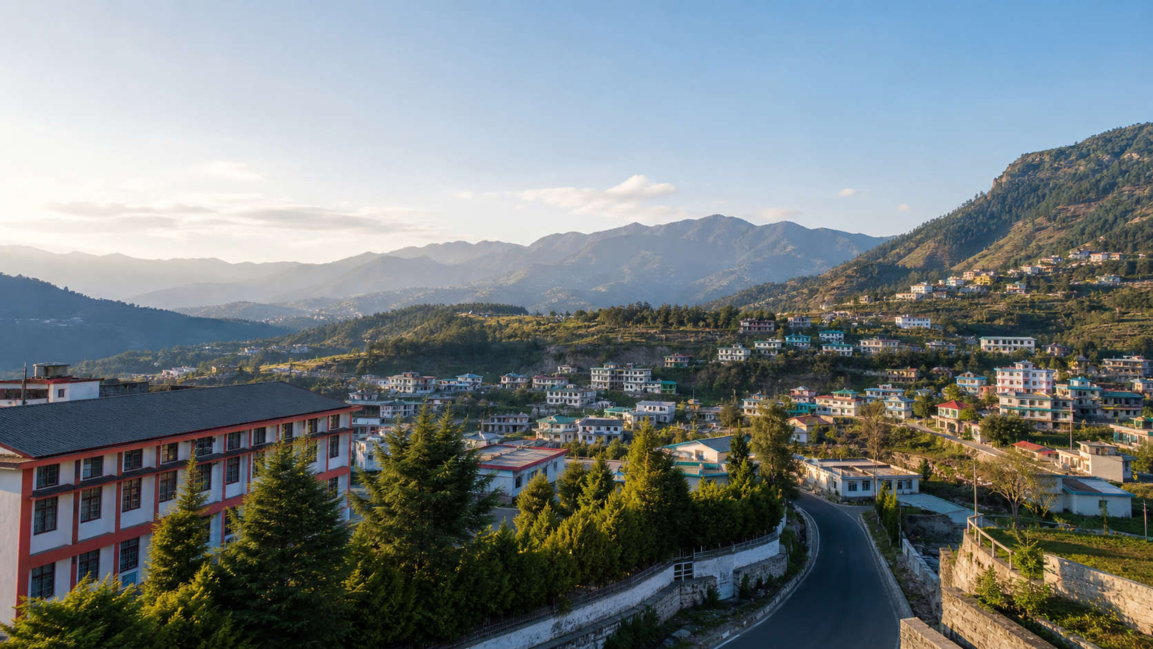 Pithoragarh-inspired civic landscape